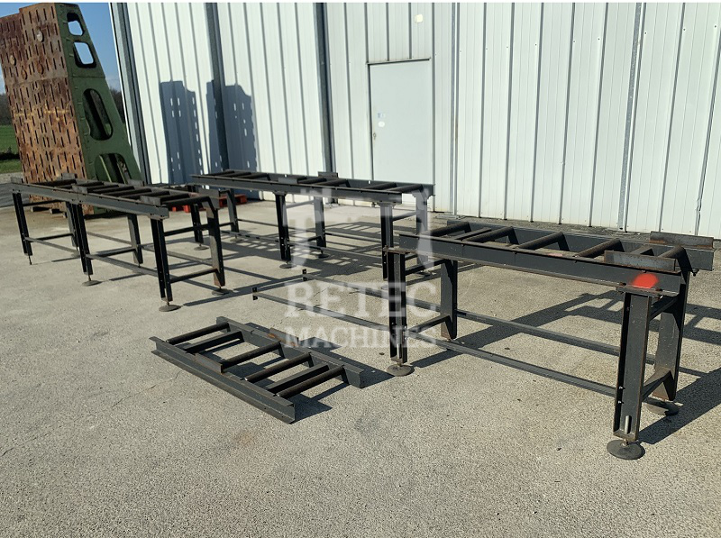 Roller support for saw 