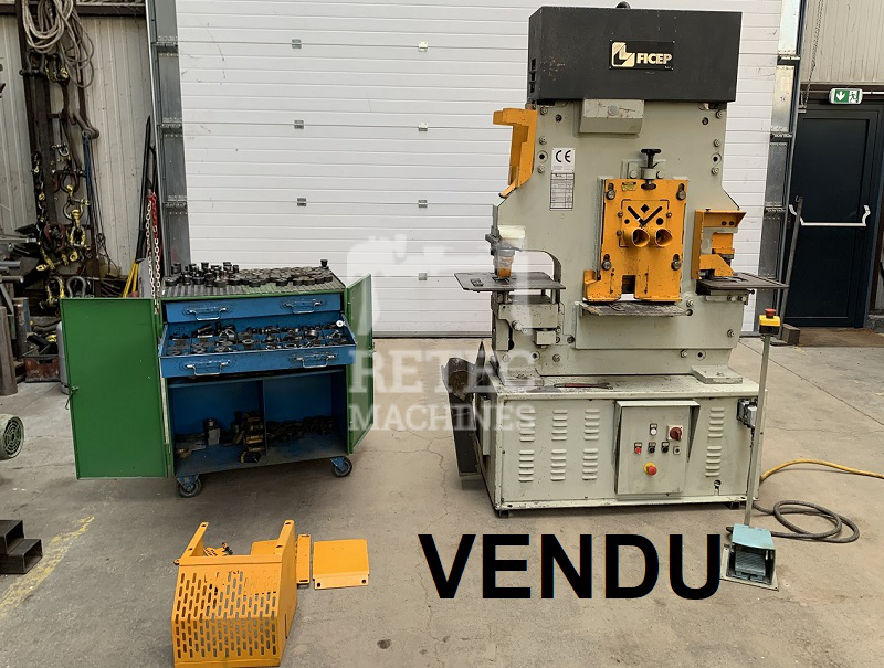 Combine cisaille / poinçonneuse FICEP 604 N