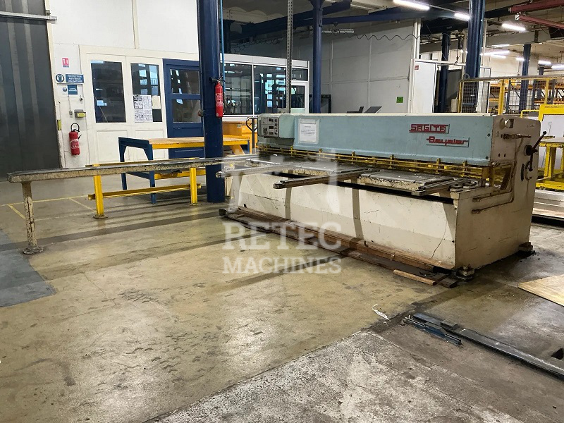 Cisaille hydraulique SAGITA BEYELER 3100 x 4