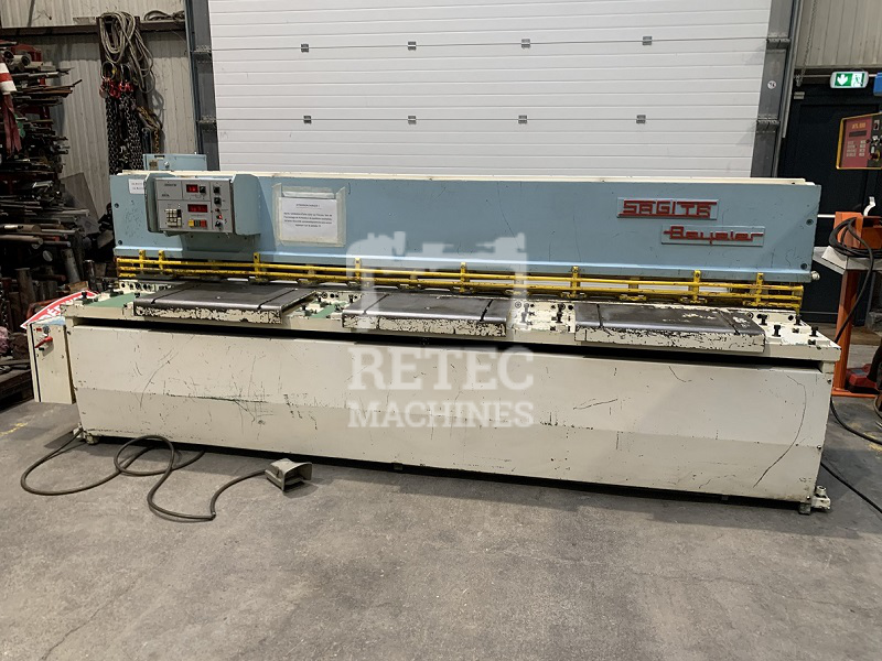 Cisaille hydraulique SAGITA BEYELER 3100 x 4 mm