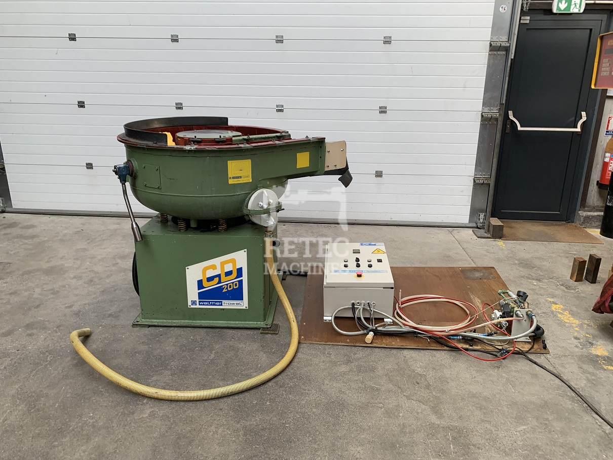 Bac vibrateur tribofinition WALTHER TROWAL CD 200